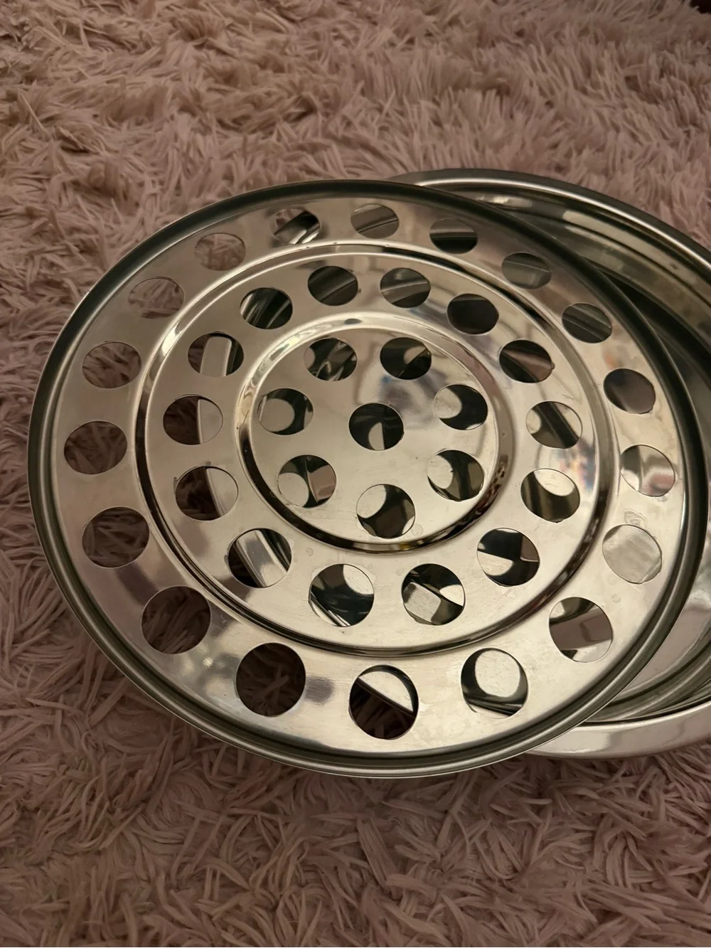 Stainless Steel Multi-Tier Steamer Insert - Silver